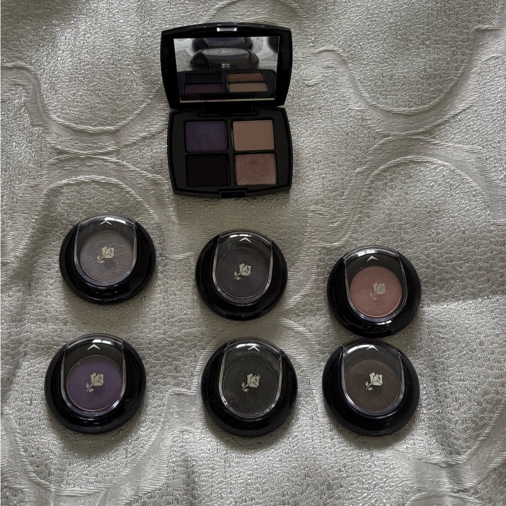 Lancome Eyeshadow Collection - Purple, Black, Cream